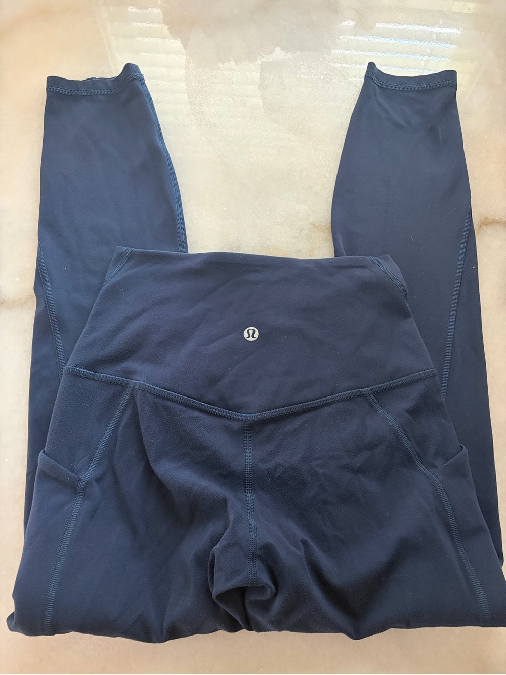 lululemon athletica Navy High-Rise Pocket Leggings
